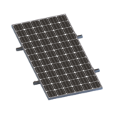 Kit De Minirieles Para Panel Solar Arreglo 1X1 Para Instalación Plano En Lámina