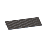 Kit De Minirieles Para Panel Solar Arreglo 1X5 Para Instalación Plano En Lámina