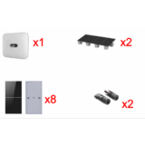 Kit Solar Interconexion  / 5kW  220Vca / Inversor HUWAEI / Montaje Incluido