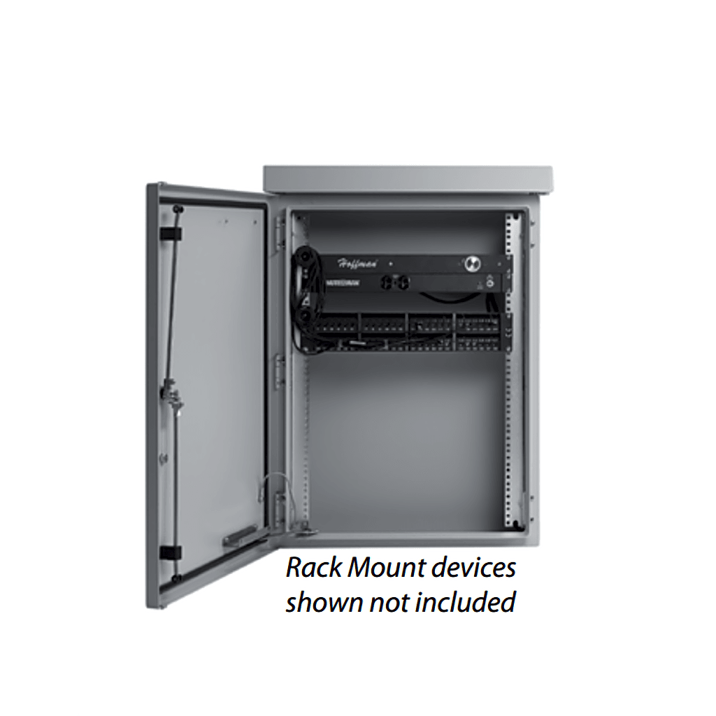 Gabinete Para Exterior OSP ComLine de 18 UR, 700 mm de Ancho, 600 mm de Profundidad De Aluminio, Color Gris Claro Con Protección NEMA 4/12/4X/3/3R; IP66 - Image 36