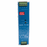 Fuente de Poder Industrial de 75W, salida 48 Vcc, para montaje en riel Din