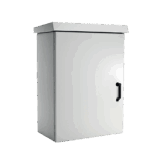 Gabinete Para Exterior OSP ComLine de 18 UR, 700 mm de Ancho, 600 mm de Profundidad De Aluminio, Color Gris Claro Con Protección NEMA 4/12/4X/3/3R; IP66