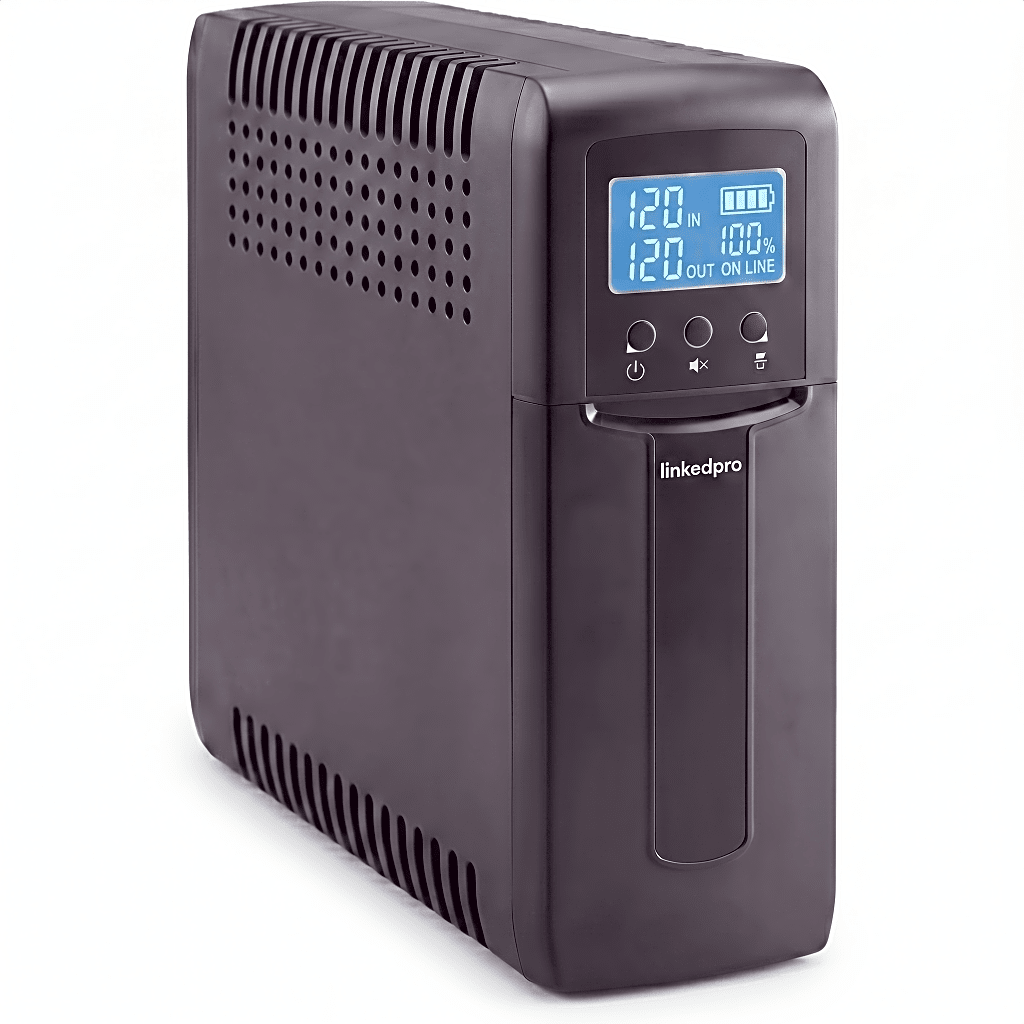 UPS de 850 VA/510 W, Topología Línea Interactiva, Entrada 120 Vca NEMA 5-15P, Tipo Mini Torre, Con 9 Tomas NEMA 5-15R