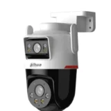 Dahua Dh-ipc-pts2349b3-sw-e2-pv- Cámara Ip Pt Wifi Dual De 6 Mp, 2 Lentes De 3 Mp (fijo Y Pt), Wizcolor/ Detección Inteligente De Doble Canal/luz Cálida De 40m,