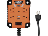 Multicontacto Powerbox 1, con 4 Salidas 120 Vca, 2 USB-A / 1 USB-C, Luces LED Integradas y Soporte Magnético