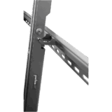 Montaje Universal Pantallas Planas 60″-98″ / Capacidad 350 lb (158 kg) / Perfil Ultra Delgado 1.73″ / Auto-Bloqueo sin Herramientas / Placa Abierta para Cableado / VESA hasta 1100 x 600