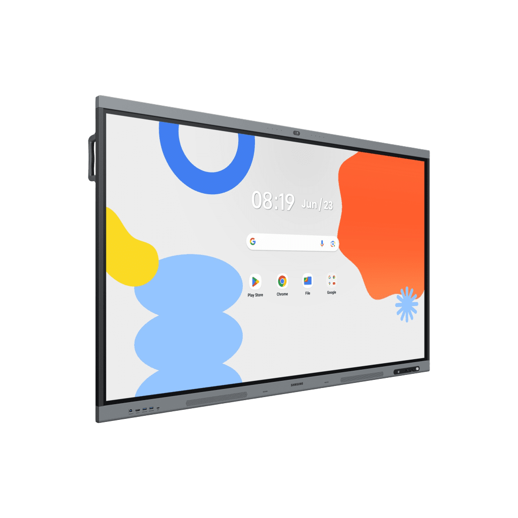 Pantalla Interactiva WAFX-P Series / 86" 4K UHD 3840x2160 / Android 15 EDLA Certified / Octa-core CPU / 48MP Camera / 8-Mic Array 10m / Dual 20W Speakers + Woofer / 50-Point IR Touch / Wi-Fi 6 / Bluetooth 5.0 / OPS Slot - Image 2