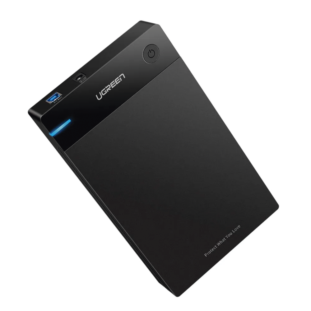 Carcasa de Disco Duro para 3.5" y 2.5" (Enclosure) | Con Cable USB 3.0 | Para HDD 3.5" / SSD 2.5" | SATA I/II/III | UASP | Hasta 16 TB | Compatible con Windows, Linux, Mac OS | No Requiere Controlador | Cable 1m | Incluye Adaptador d - Image 2
