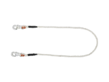 Cables de Protección con Cuerda de Polipropileno de 9/16'' Seguro Doble.