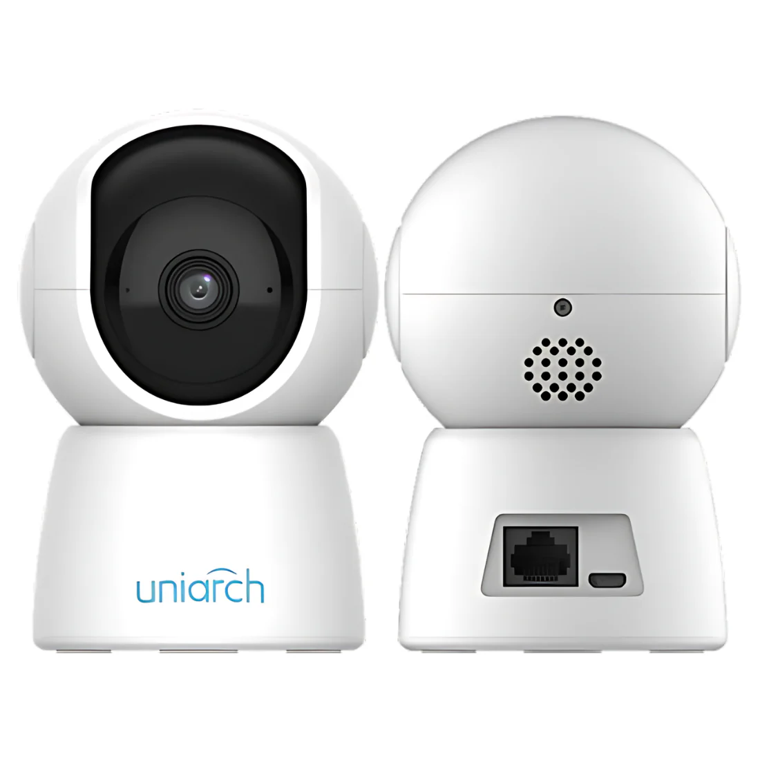 Cámara IP Mini PT Uniarch (Uho-S2) 2MP / Lente Fijo de 3.6mm / IR10M / MicroSD 256GB / Micrófono + Altavoz / Interior