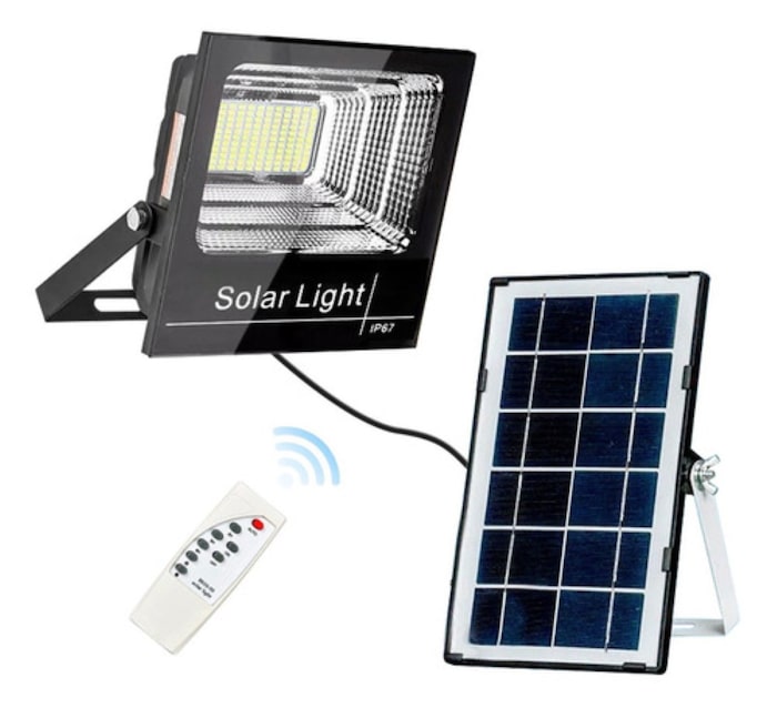 Lampara Solar Detector De Movimiento 100 Super Leds