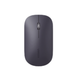 Mouse inalámbrico 2.4 GHz | Ultra Delgado y Silencioso | DPI 1000/1600/2000/4000 (Ajustable)  | Alcance 10m | Scroll de Aluminio | Adaptable a diferentes superficies | Diseño suave al tacto | Contiene Receptor USB | Color Negro.