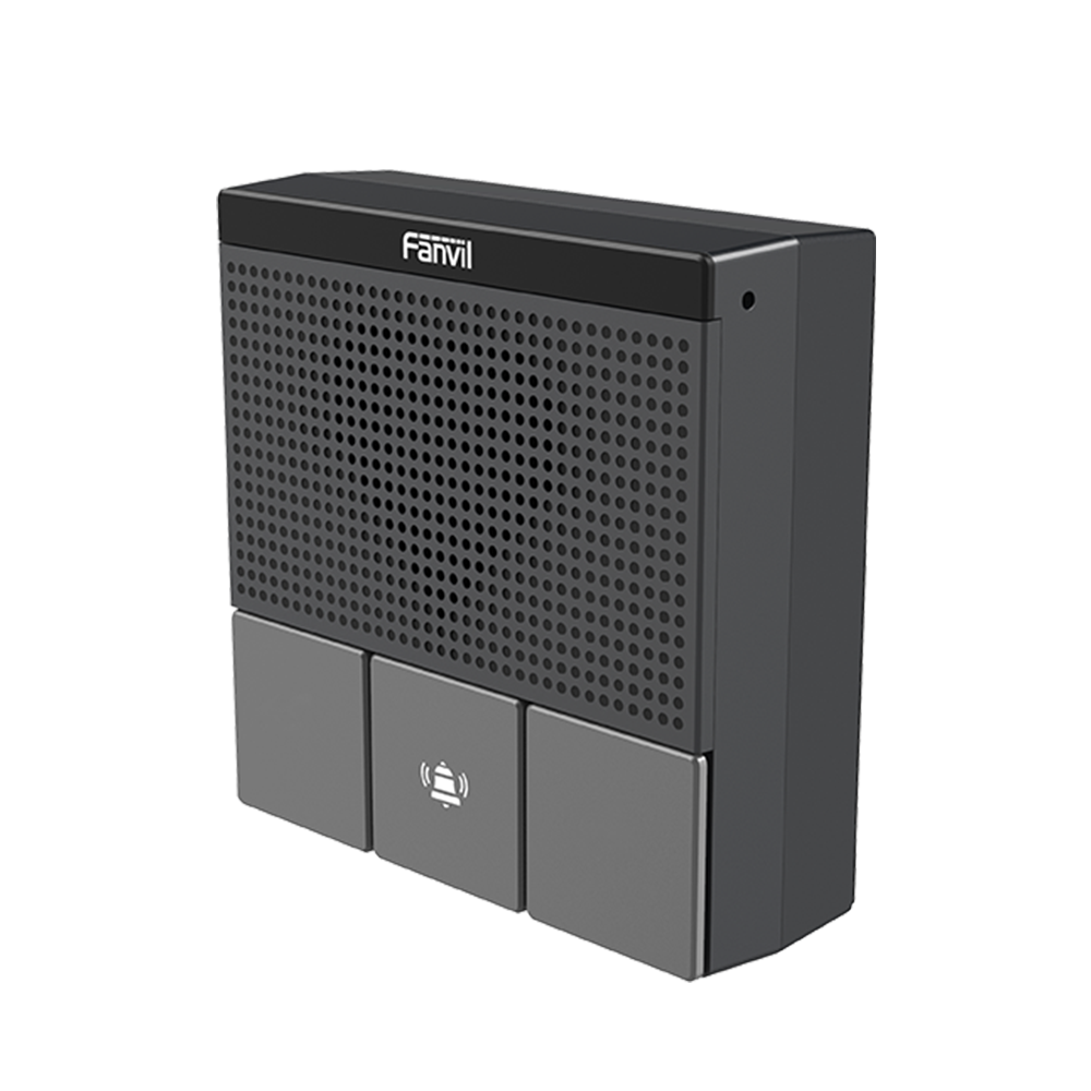 Mini Intercomunicador Wi-Fi para hotelería, hospitales, con diseño elegante, PoE, 3 botones, 1 relevador integrado de salida y entrada. - Image 2