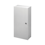 Gabinete de Bisagra Continua, Tipo 1, de 914 x 1219 x 235 mm, De Acero, Color Gris