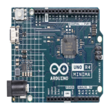 Placa Desarrollo Arduino UNO R4 Minima / Microcontrolador Renesas RA4M1 32-bit Cortex-M4 / 48 MHz / 256 kB Flash / 32 kB SRAM / 14 Digital I/O / 6 Analog Inputs / USB-C / Compatible con Shields UNO