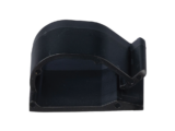 Clip de Nylon 6.6 con Adhesivo, Para Cables de Hasta 15.8 mm de Diámetro, Uso Interior/Exterior, Color Negro, Paquete de 100pz
