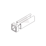 Tope Unicanal Muesca para Tornillo de 1/2″ ( 13 mm ).