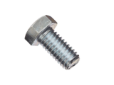 Tornillo Máquina Estándar Galvanizado de 1/4" X 1" (6.5 X 25 mm).