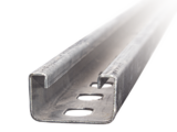 Unicanal Perforado 4 X 2 cm X 3 m / Calibre 16 / Galv. Electrolítico