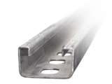Unicanal Perforado 4 X 2 cm X 3 m / Calibre 12 / Galv. Electrolítico.