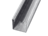 Unicanal Sólido 4 X 4 cm X 3 m (Galvanizado en Caliente).
