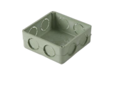 Caja Cuadrada de 1/2"  para Instalaciones de PVC Conduit Pesado.