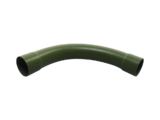 Curva/Codo de 90 PVC Conduit pesado de 3" (75 mm).