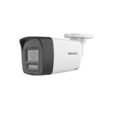[Audio Bidireccional + Dual Light + ColorVu] Bala TURBOHD 4K (8 Megapixel) / Lente 2.8 mm / 30 mts IR EXIR + 20 mts Luz Blanca / Micrófono y Bocina Integrado / Exterior IP67 / Metal / dWDR