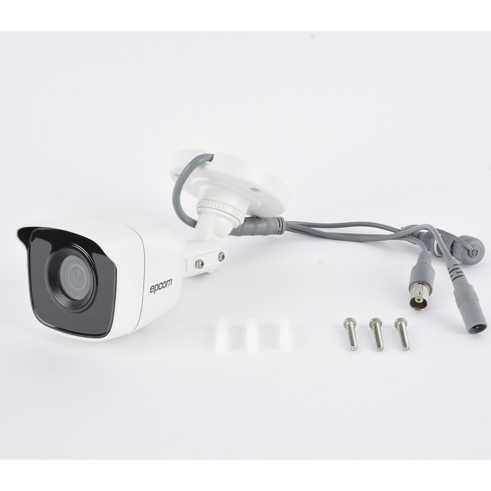 Bala TURBOHD 5 Megapíxel / Lente 2.8mm (85° de Visión) / Exterior IP66 / IR EXIR 20 mts / TVI-AHD-CVI-CVBS / Metal - Image 3