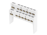 Soporte + Barra de Conexion (12/24/36 MOD) (12+2 ENTR.) IP40
