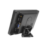 Monitor 7″ TFT-LCD ideal para colocar en vehículos o DVR/NVR.  Entradas de video HDMI, VGA y RCA (CVBS)