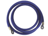 Cable para Baterías,  2.2 m Azul Calibre 2 AWG con Terminales de Ojo en Ambos Extremos