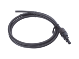 Cable Fotovoltaico 1.5 m, Negro, Calibre 10 AWG con Terminal MC4-H en un Extremo
