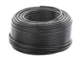 Cable Fotovoltaico Negro / 6mm² (10AWG) / Material COBRE /  2000V / Rollo de 100m