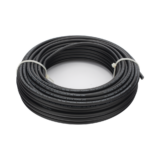 Cable Fotovoltaico Negro / Cobre Estañado / 6 mm² (10 AWG) / 2000V / Rollo de 25 m / / UL 4703 y TUV