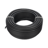 Cable Fotovoltaico Negro / Cobre Estañado / 6 mm² (10 AWG) / 2000V / Rollo de 50 m / / UL 4703 y TUV