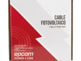 Cable Fotovoltaico Rojo / Cobre Estañado / 6 mm² (10 AWG) / 2000V / Rollo 100m / UL 4703 y TUV