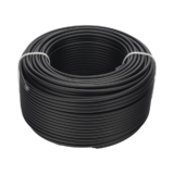 Cable Fotovoltaico Negro / Cobre Estañado / 4 mm² (12 AWG) / 2000V / Rollo de 100 m / / UL 4703 y TUV