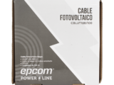 Cable Fotovoltaico Negro / Cobre Estañado / 4 mm² (12 AWG) / 2000V / Rollo de 100 m / / UL 4703 y TUV