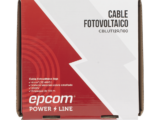 Cable Fotovoltaico Rojo/ Cobre Estañado / 4 mm² (12 AWG) / 2000V / Rollo de 100 m / / UL 4703 y TUV