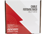 Cable Fotovoltaico Rojo/ Cobre Estañado / 4 mm² (12 AWG) / 2000V / Rollo de 50 m / / UL 4703 y TUV