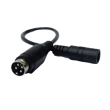 Adaptador Universal DC Hembra a Minidin 4 Pines Macho / Recomendado para DVR´s epcom / HIKVISION