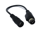 Adaptador Universal DC Hembra a Minidin 4 Pines Macho / Recomendado para DVR´s epcom / HIKVISION