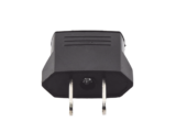 Adaptador de enchufe europea a americano, Calidad PREMIUM @ 6 A ; 110 - 250 Vca