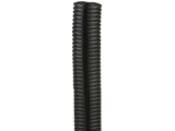 Tubo Corrugado Abierto para Protección de Cables, 1in (25.4 mm) de Diámetro, 30.5 m de Largo, Color Negro