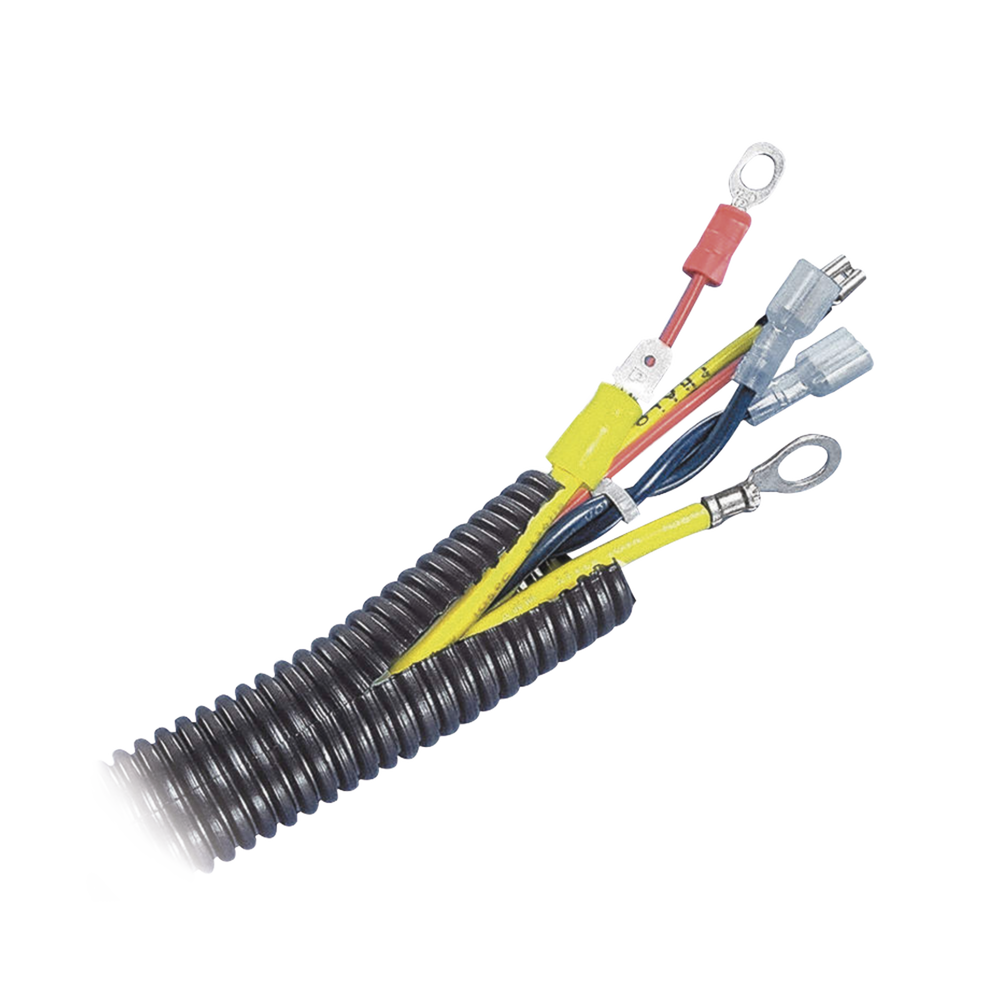Tubo Corrugado Abierto para Protección de Cables, 1.25 in (31.8 mm) de Diámetro, 15.2 m de Largo, Color Negro - Image 3