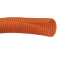 Tubo Corrugado Abierto para Protección de Cables, .50 (12.7 mm) de Diámetro, 30.5 m de Largo, Color Naranja
