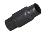 Cople Conduit  de Aluminio con Recubrimiento Exterior de PVC e Interior de Uretano Purpura de  1/2" (12.7 mm).