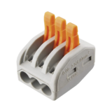 Conector Compacto para 1 Cable de Entrada 2 Cables de Salida / Cables Compatibles 12AWG-28AWG