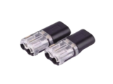 Bolsa con 25 conectores / Enchufables / Para 2 cables / compatibles en calibre 22 al 18 AWG